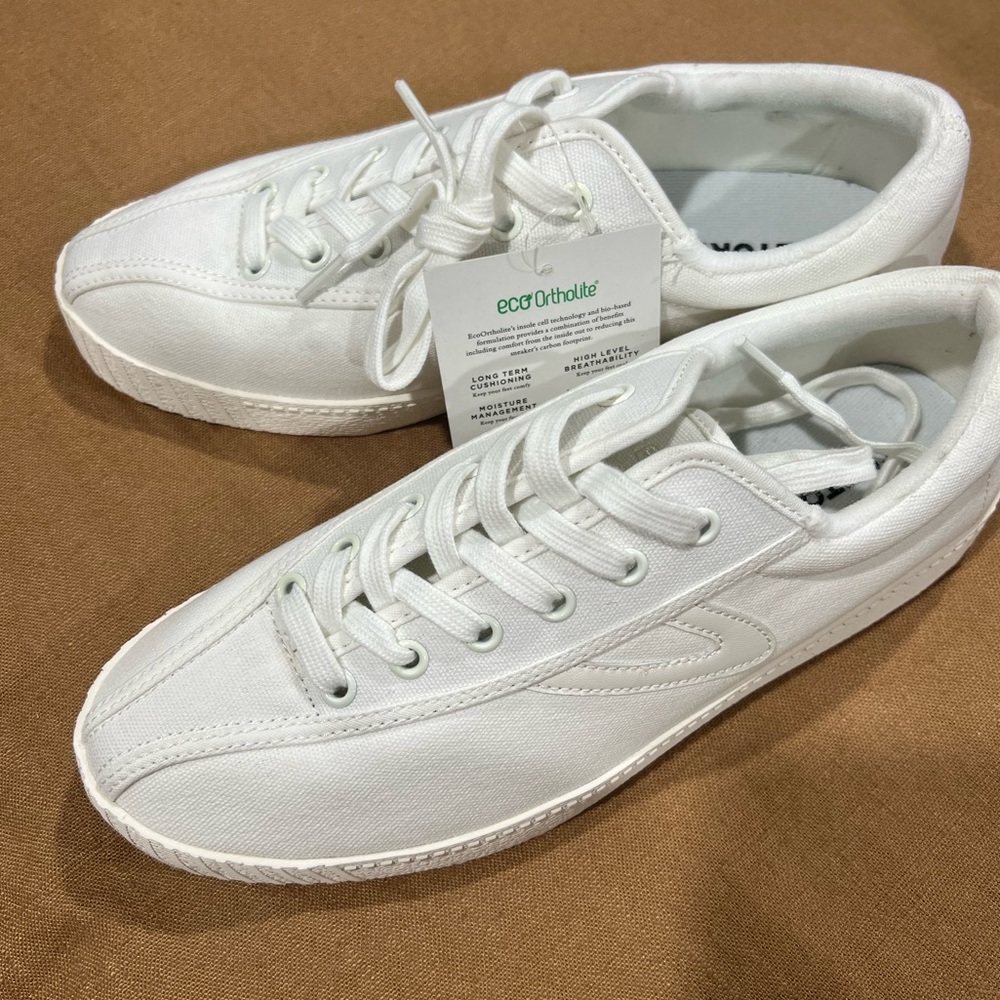 Tretorn NYLITE PLUS CANVAS white 8m New